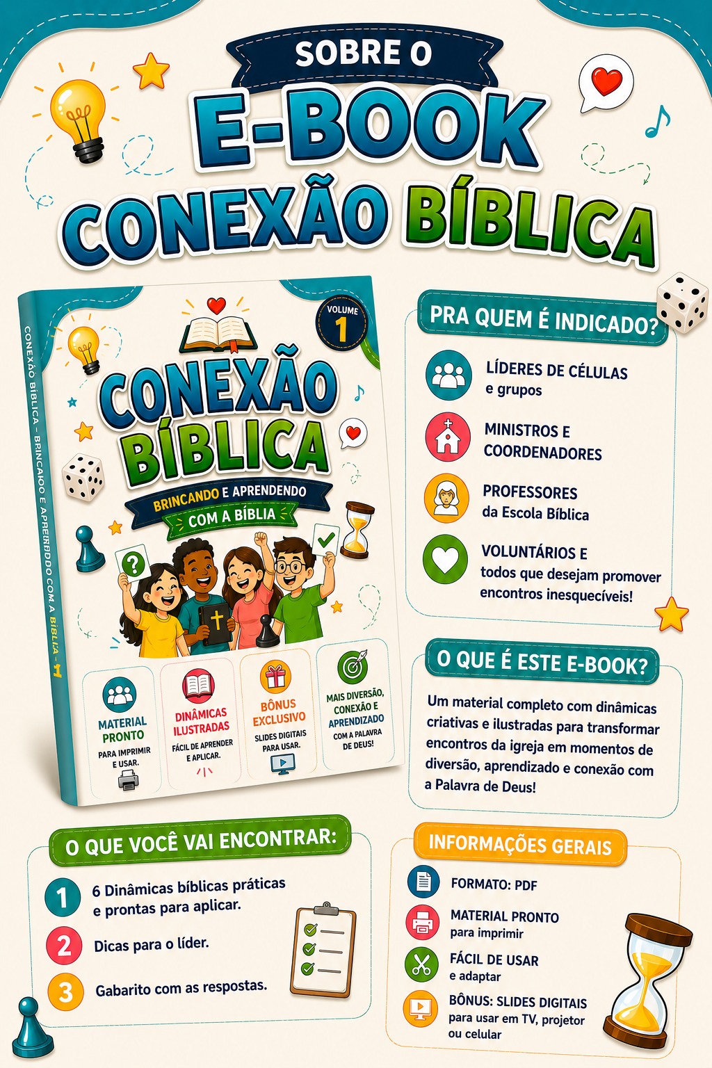 Detalhamento do e-book Conexão Bíblica Jovens