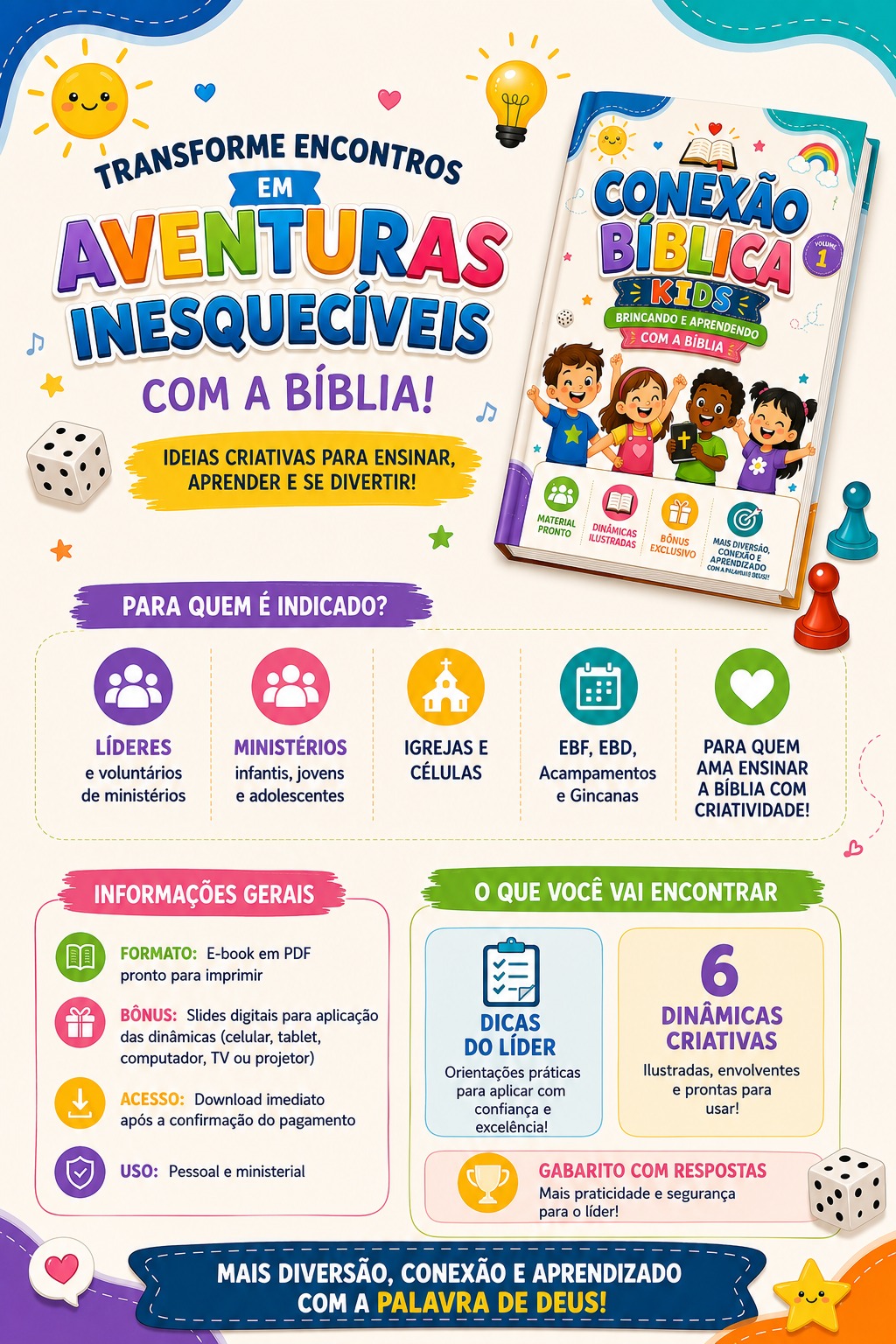 Sobre o e-book Conexão Bíblica Kids